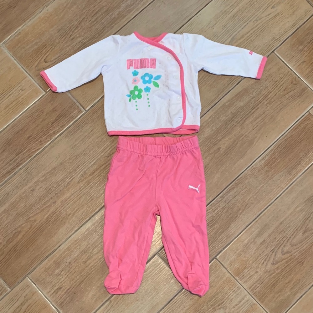 Puma Outfit for Baby Girl- New without Tags